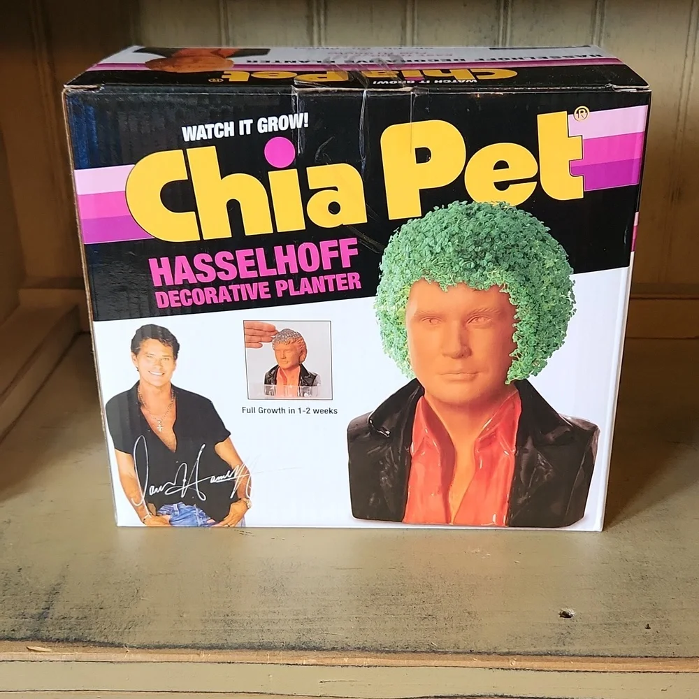 Hasselhoff Chia Pet